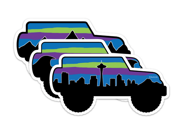 Northern Lights JK Series Decals