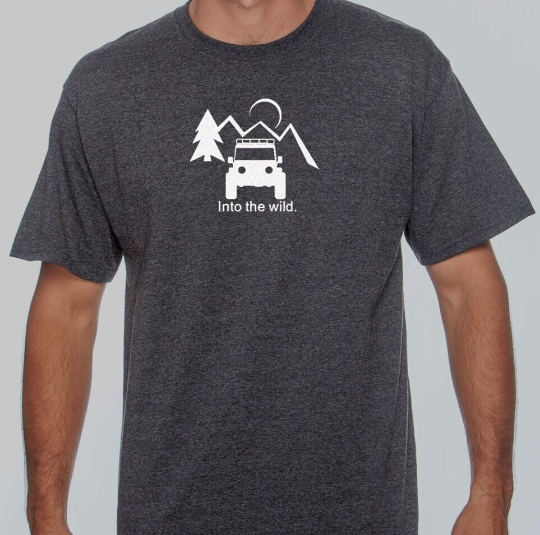 4x4 Life Into the Wild Adult Unisex Tee