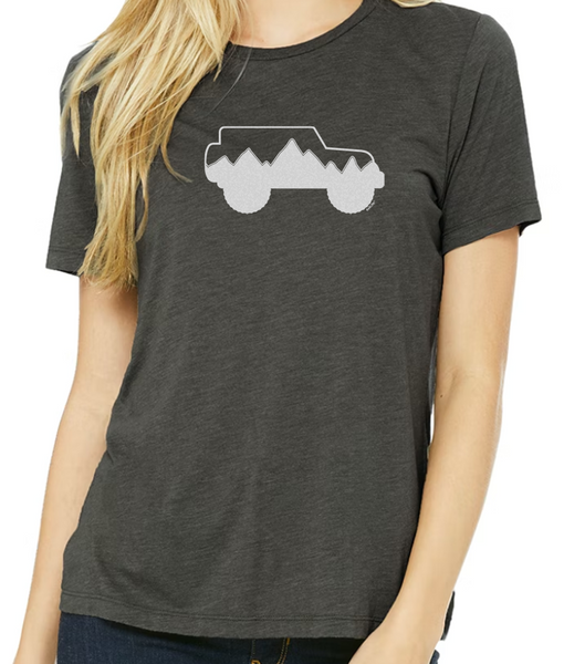 Ladies 4x4 Life Northern Lights Tee