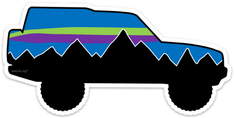 Northern Lights Disco Decal