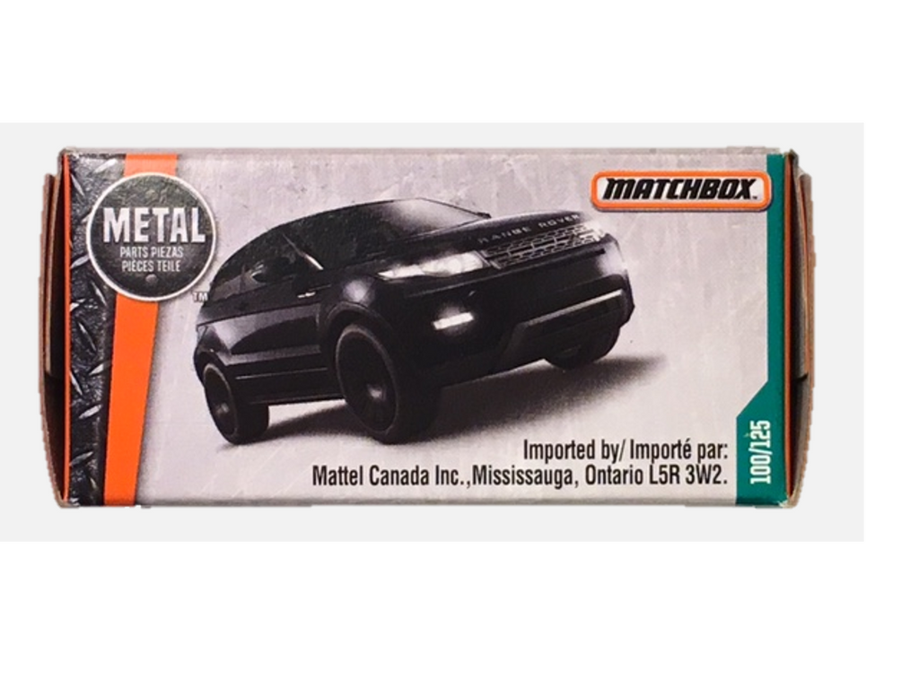 Range Rover Evoque Matchbox