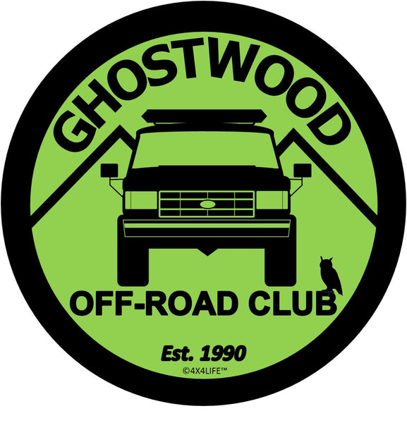 Ghostwood Off-Road Club 4" Decal - NOW IN STOCK!