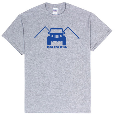 Into the Wild Jeep Enthusiasts T-Shirt