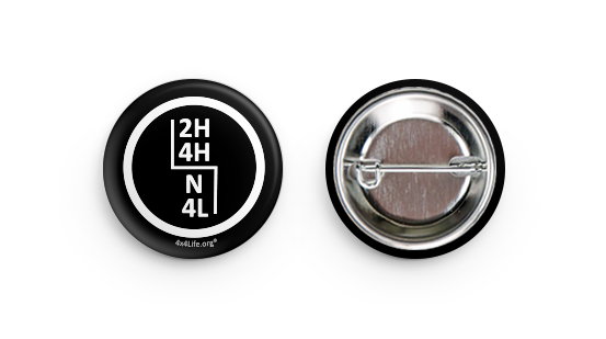 4x4Life Buttons. Buy 1, 2,or all 3!